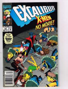 Excalibur #58 VF Marvel Comics Comic Book X-Men Nightcrawler Dec 1992 DE42