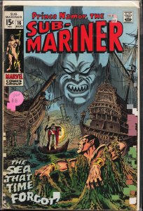 Sub-Mariner #16 (1969) Namor the Sub-Mariner
