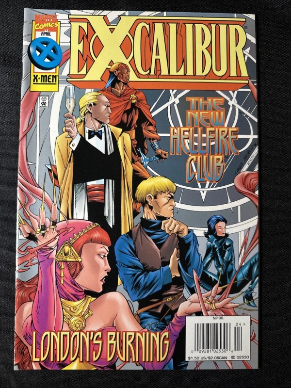 Excalibur #96 — Claremont Era Title — High Grade