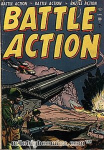 BATTLE ACTION (MARVEL ATLAS) (1952 Series) #2 Very Good Comics Book