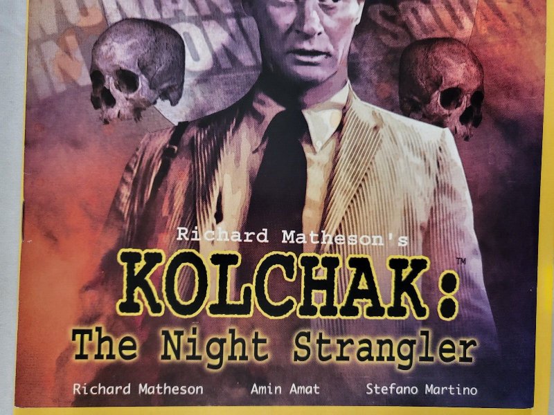 Kolchak The Night Strangler Richard Matheson Cover B Geist 2010 Moonstone VF