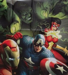 AVENGERS ASSEMBLE Promo Poster, 24 x 36, 2012, MARVEL, IRON MAN Unused 266