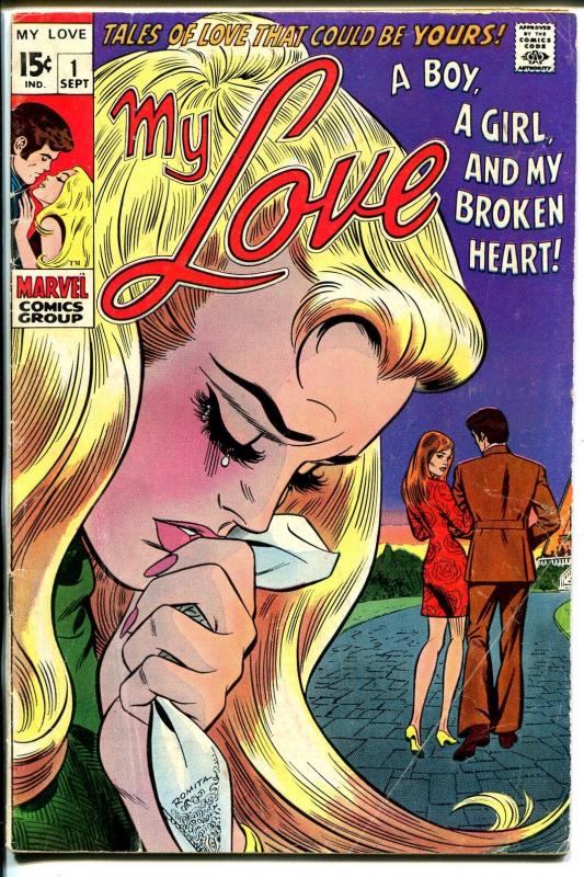 My Love #1 1969-Marvel-1st issue-John Romita-nice interior panels-VG