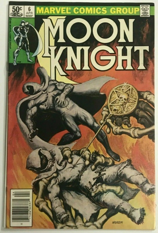 MOON KNIGHT#6 FN/VF 1981 MARVEL BRONZE AGE COMICS