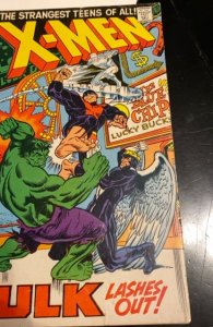 The X-Men #66 (1970)steranko s/Hulk vs xmen