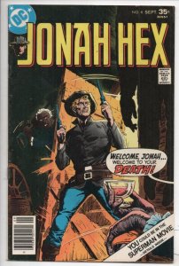 JONAH HEX #4, VF-, Scar face, Western, Chameleon,1977, more JH in store