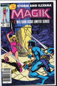 Magik (Storm and Illyana Limited Series) #2 (1984) Magik