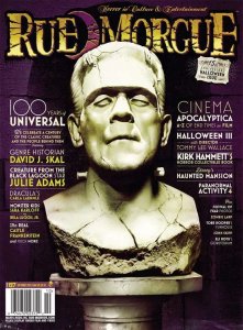 Rue Morgue magazine #127 VF ; Marrs Media Inc | 100 Years of Universal