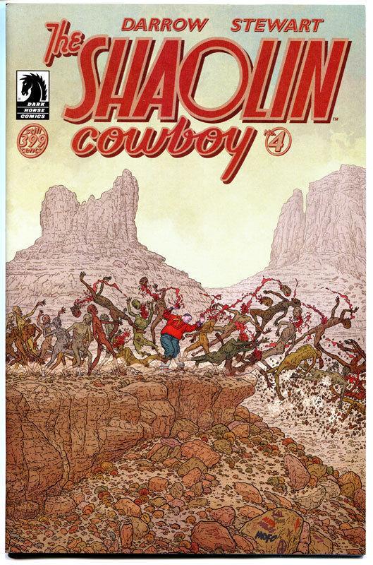 SHAOLIN COWBOY #4, NM, Geof Darrow, Dave Stewart, Dark Horse, 2013, Zombies