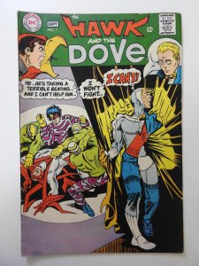 The Hawk and The Dove #1 VG- Cover & 2 centerfold wraps detached top staple