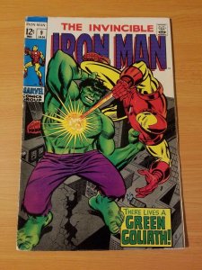 Invincible Iron Man #9 ~ VERY FINE VF ~ (1969, Marvel Comics)