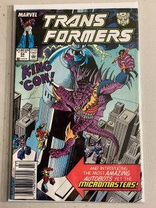 Transformers #54 newsstand 6.0 (1989)