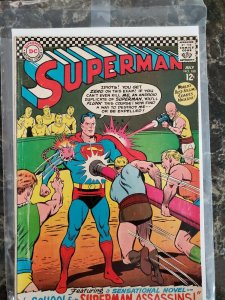 Superman #188 (DC,1966) Condition VG