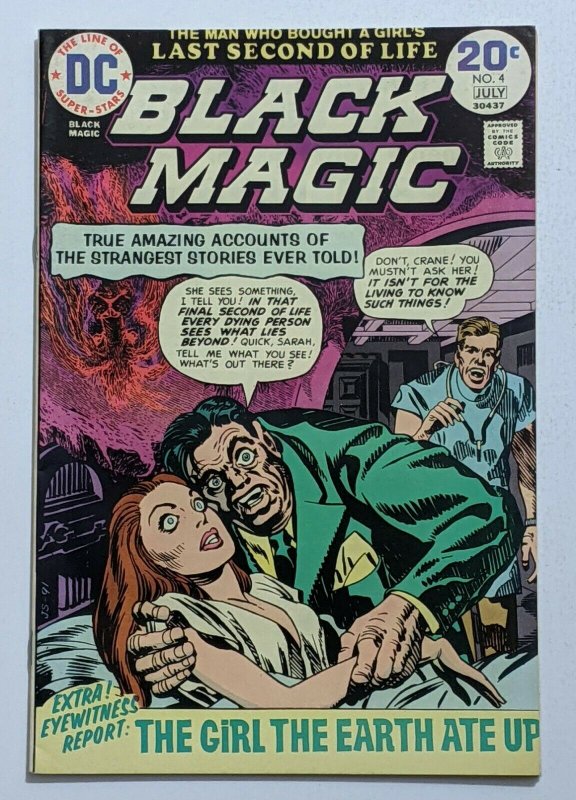 Black Magic #4 (Jul 1974, DC) VF 8.0 Simon and Kirby reprints 