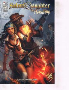 Lot Of 2 Comic Books Moonstone Saint #0 and Zenescope Salem's Daughter #5  MS12