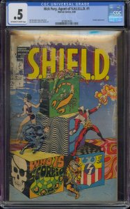 NICK FURY AGENT OF SHIELD #1 CGC .5  