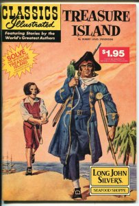 Classics Illustrated #64-1990's-Treasure Island-Long John Silver's promo-NM-