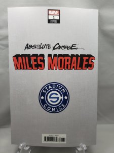 Absolute Carnage Miles Morales 1 Stadium Comics Variant NM