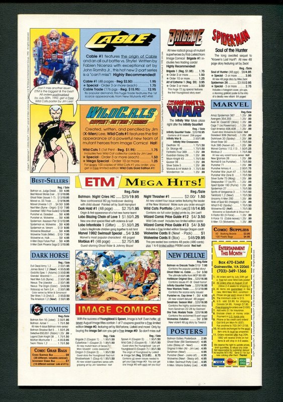 Punisher War Zone #6 / 9.6 NM+ - 9.8 NM-MT /  August 1992