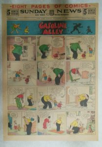 Gasoline Alley Sunday Page by Frank King from 11/17/1929 Size: 11 x 15 inches