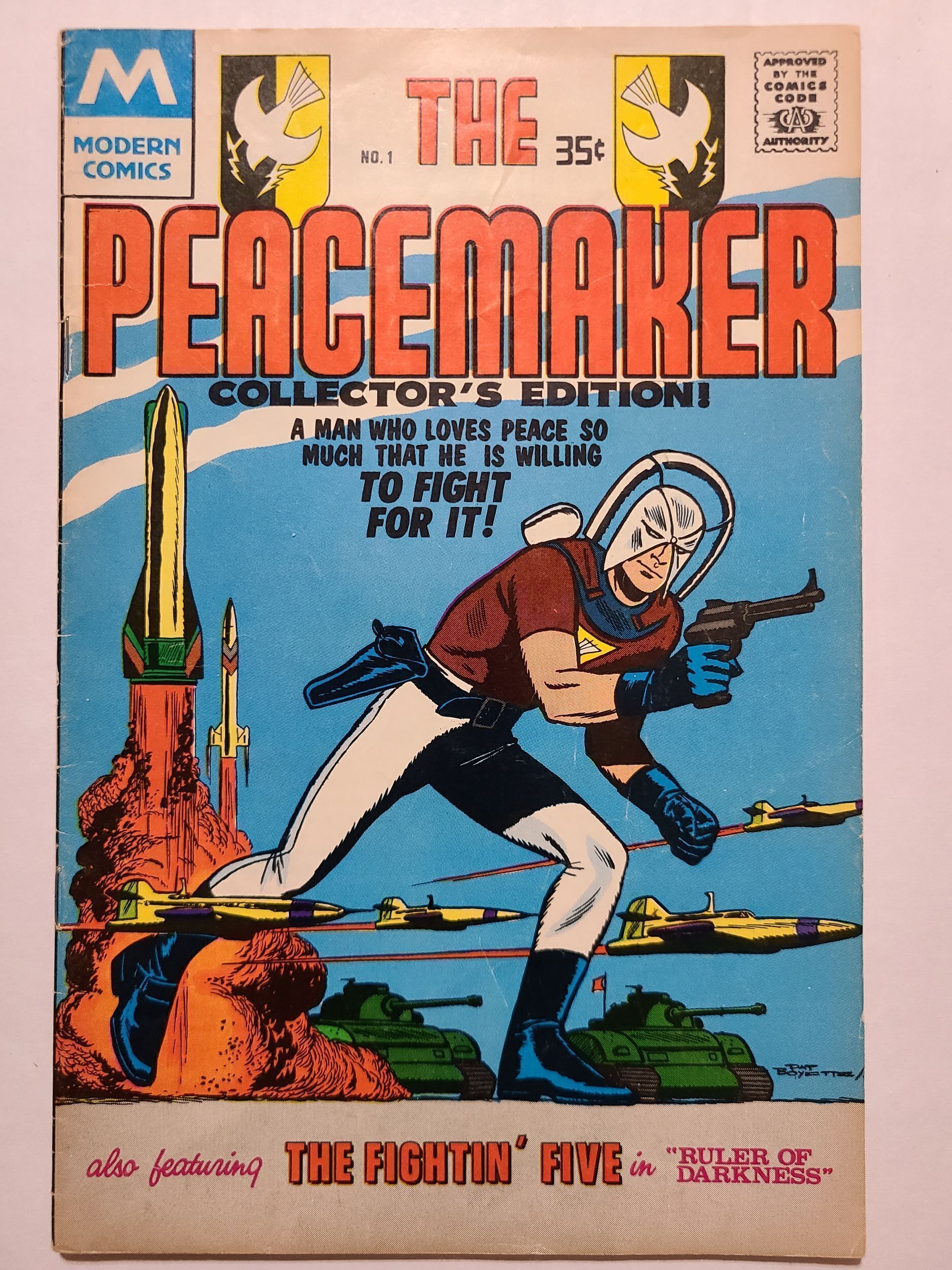 The Peacemaker #1 (1966) VF- This is The Reprint (1978) | Comic