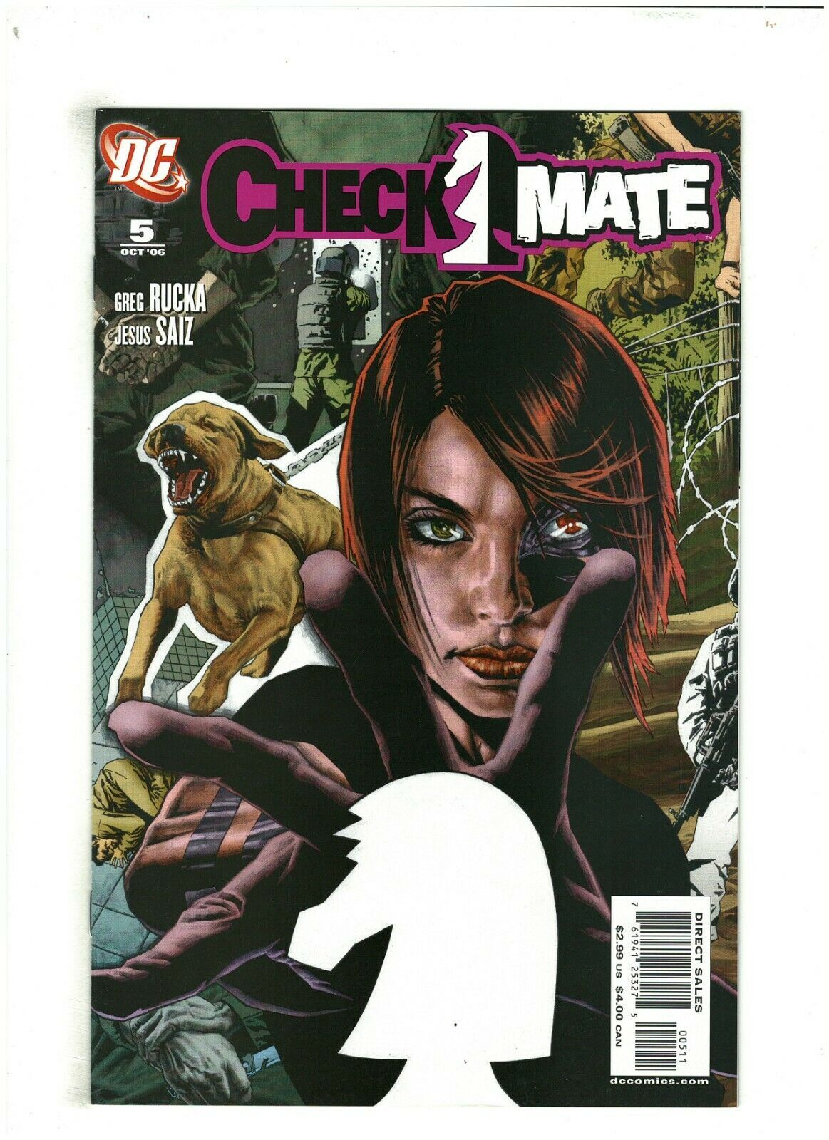 Checkmate #5 VF+ 8.5 DC Comics 2006 Greg Rucka | Comic Books - Modern ...
