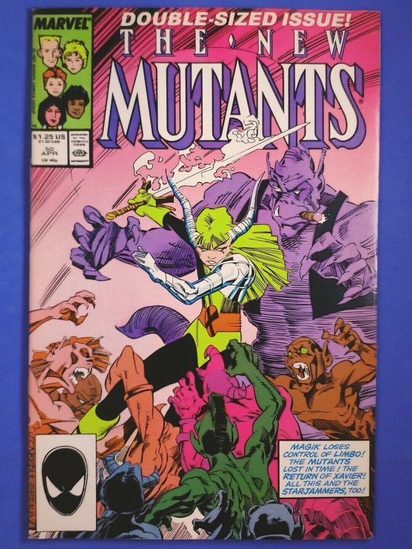 New Mutants #50 NM- Marvel Comics C29 