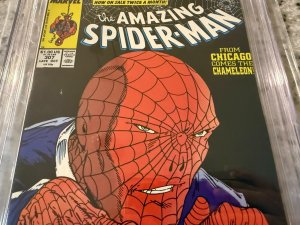 Amazing Spider-Man # 307 CGC 9.8 Marvel Comic Book 1988 McFarlane Chameleon JH29
