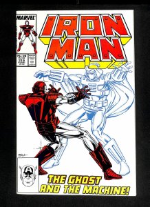 Iron Man #219 1st Ghost!