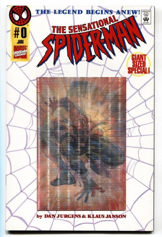 Sensational Spider-Man #0 1996 New Costume issue-Marvel comic book