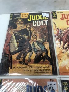 Judge Colt (1970) Set Issues # 1-4 Gold Key Comics • Bronze Age • Hangman Judge