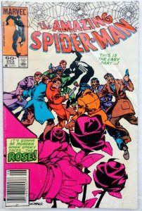 Amazing Spider-Man #253, Mark Jewelers Variant (5% RARE), 1ST APP THE ROSE