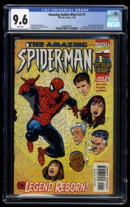 Amazing Spider-Man (1999) #1 CGC NM+ 9.6 White Pages