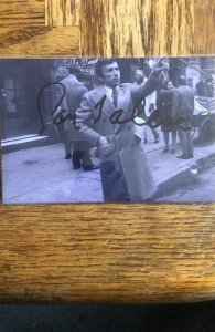 Gay Talese-author”Honor thy Father” Signed 4X6