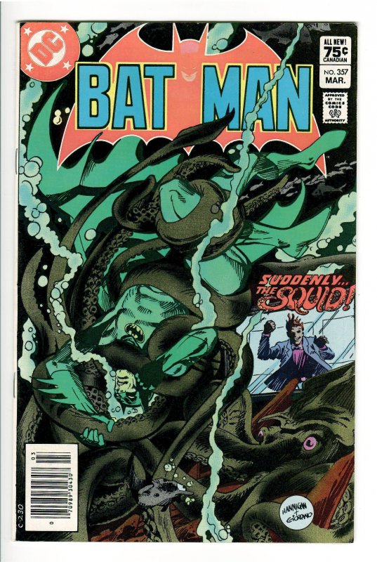 BATMAN 357 VF+8.5 1st APP.CROC AND 1st APP JASON TODD!!!!