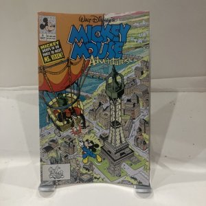 Walt Disney's Mickey Mouse Adventures 5 1990 Paris Skyline cover!