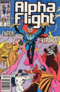 Alpha Flight (1st Series) #78 (Newsstand) FN ; Marvel | Doctor Strange James Hud