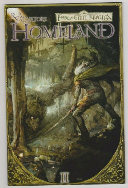 R.A. SALVATORE - FORGOTTEN REALMS DDP COMICS LOT - HOMELAND / SOJOURN & EXILES