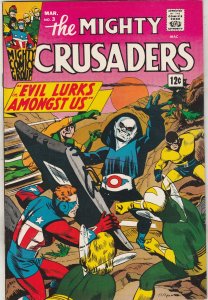 The Mighty Crusaders #3 (1966) High-Grade NM- Evil Lurks Among Us Wythville CERT
