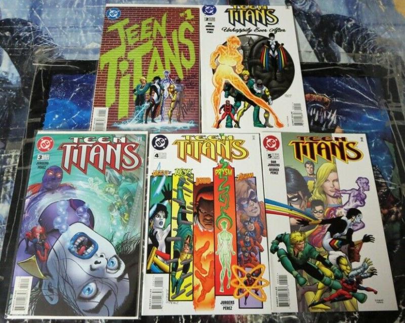 TEEN TITANS (1996) 1-5 Titans Children,Coming Out