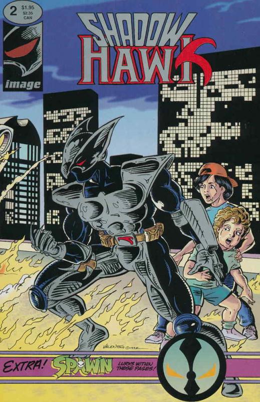 ShadowHawk (1st Series) #2 VF/NM; Image | save on shipping - details inside