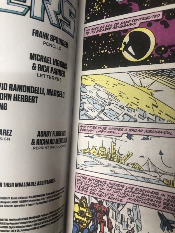 Transformers (2024) # 1 (VF/NM) Facsimile Edition • Bill Mantlo • Image Comics