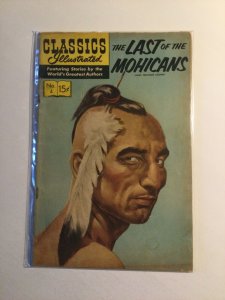 Classics Ilustrated The Last Of the Mohicans 1 Very good vg 4.0