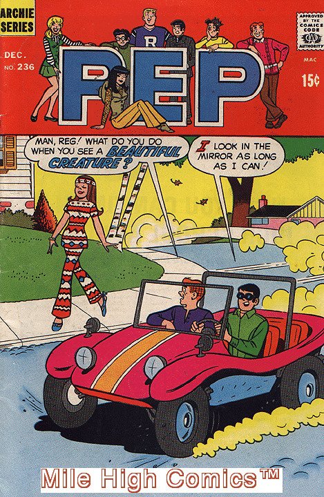 PEP COMICS (1946 Series)  (ARCHIE) #236 Fine Comics Book