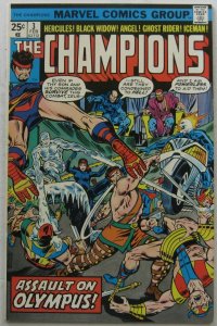 Champions #3 (Feb 1976, Marvel), VFN-NM condition, Venus crossover