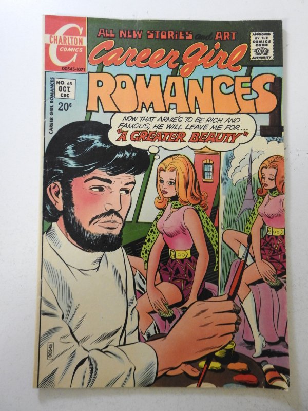 Career Girl Romances #65 (1971) VG Condition