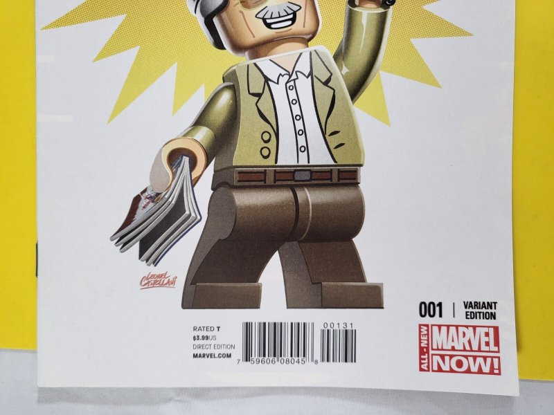 Rocket Raccoon #1 Leonel Castellani Stan Lee Lego Variant 2014 Marvel Comics