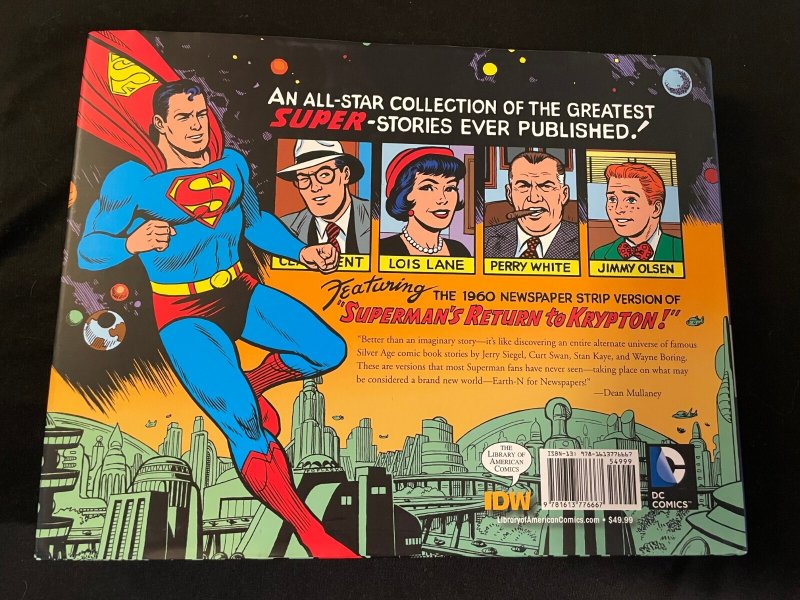 SUPERMAN: THE SILVER AGE DAILIES 1959-1961 Hardcover
