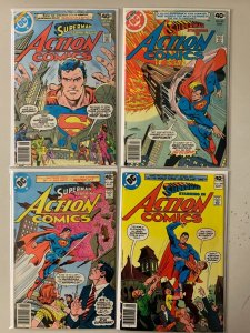 Action Comics lot #438-498 28 diff avg 5.0 (1974-79)