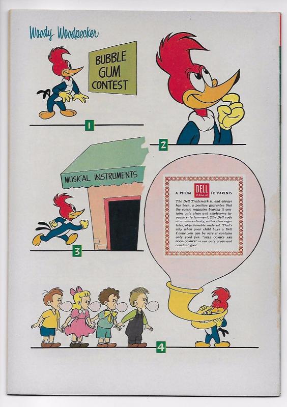 Woody Woodpecker #32 - Golden Age Classic (Dell, 1955) VF-